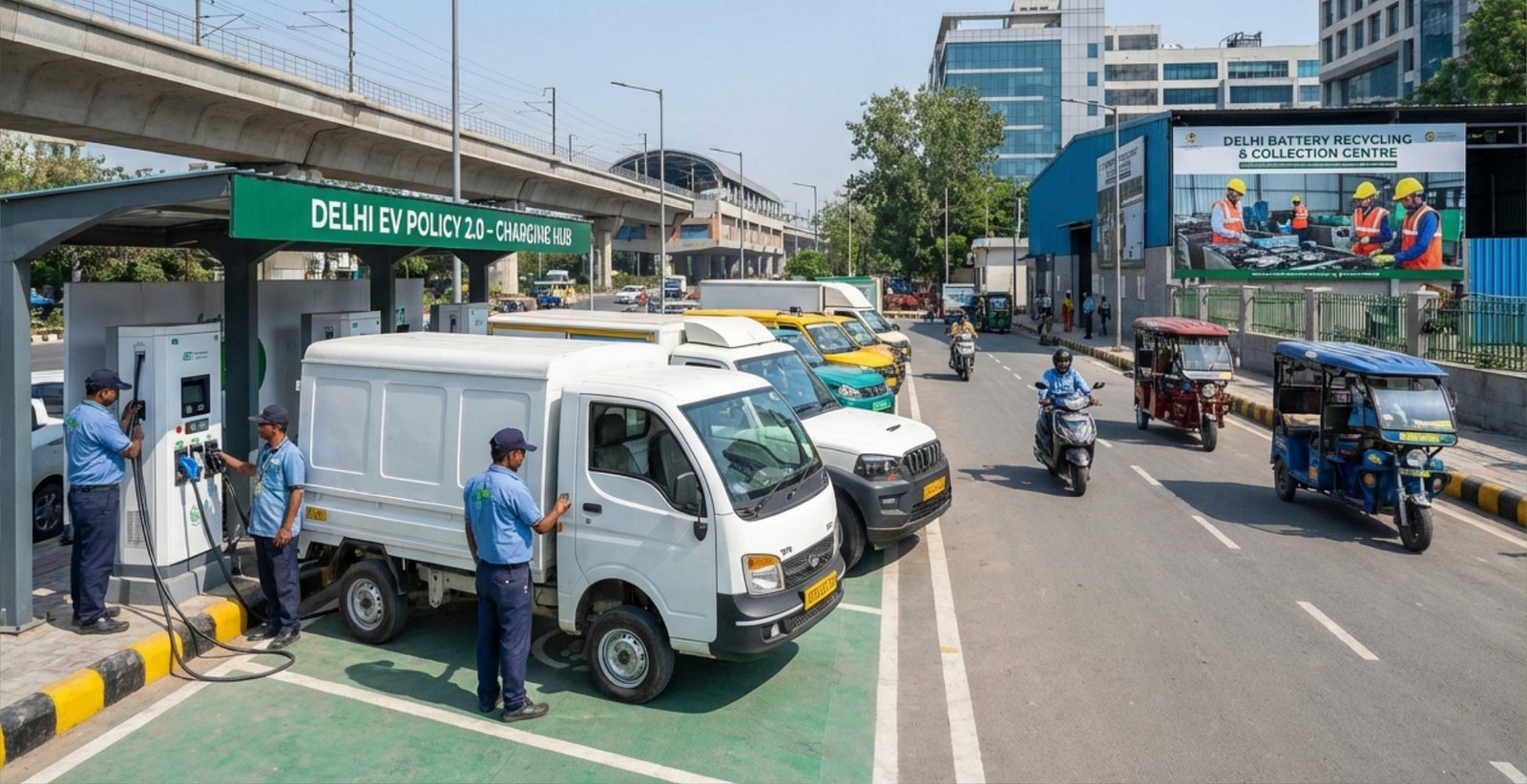 India’s Capital, New Delhi Unveils Ambitious EV Policy 2.0 to Accelerate Electric Mobility Transformation