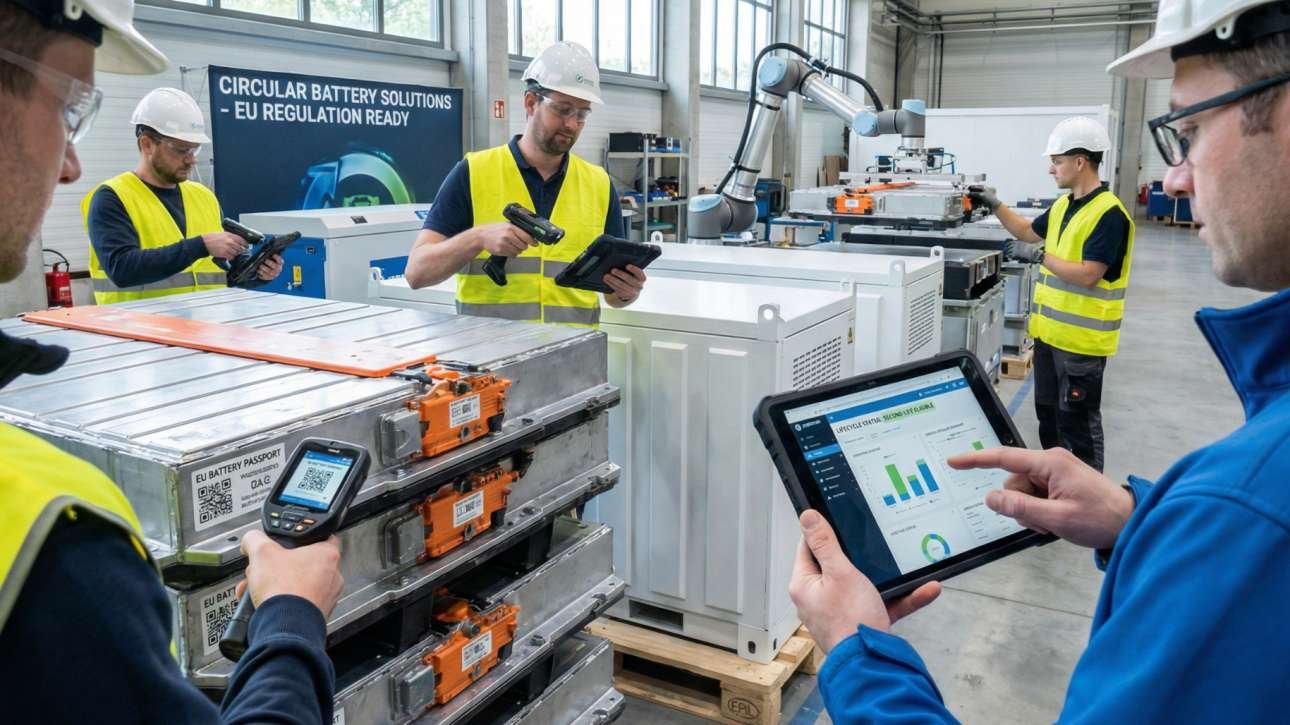 Battery recycling and second-life battery market