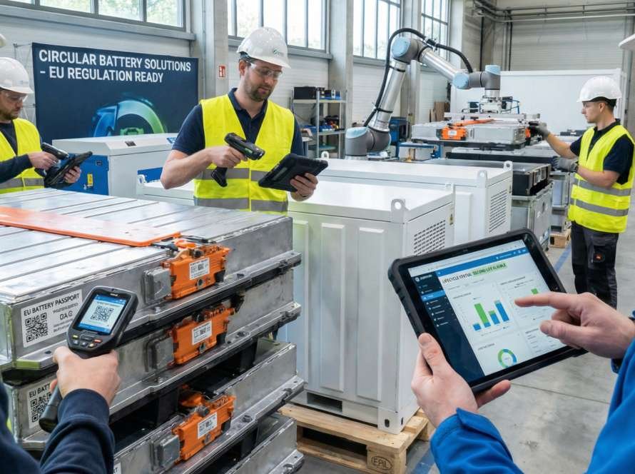 Battery recycling and second-life battery market